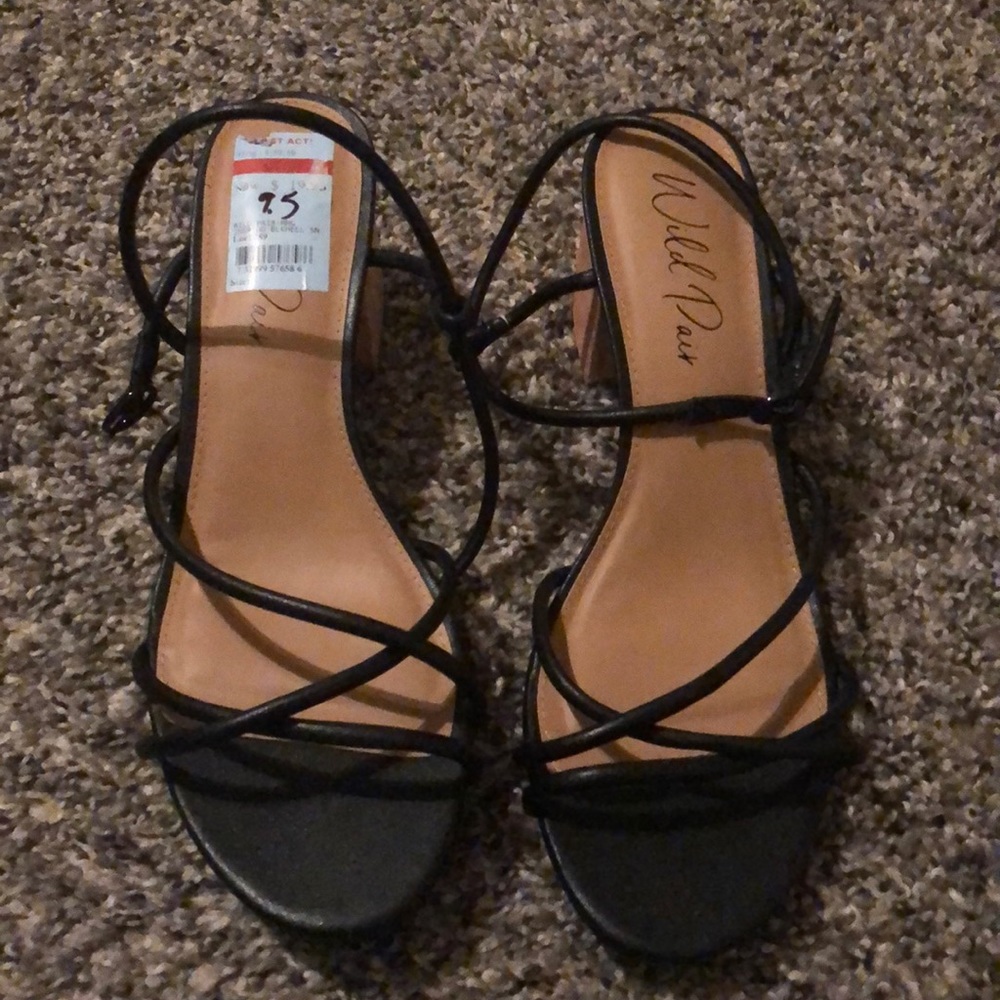 Chunky block heel
